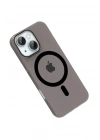 Mey İthalat®   iPhone 14 PC Blank Magsafe Kapak - Siyah