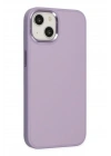 Mey İthalat®  iPhone 14 Plus Kılıf Asya Deri Silikon - Lila