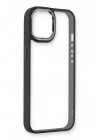 Mey İthalat®  iPhone 14 Plus Kılıf Dora Kapak - Siyah