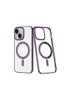 Mey İthalat®  iPhone 14 Plus Kılıf Element Magneticsafe Sert Kapak - Mor