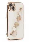 Mey İthalat®  iPhone 14 Plus Kılıf Esila Silikon - Beyaz