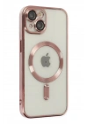 Mey İthalat®  iPhone 14 Plus Kılıf Kross Magneticsafe Kapak - Rose