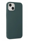 Mey İthalat®  iPhone 14 Plus Kılıf Nano içi Kadife Silikon - Koyu Yeşil