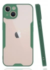 Mey İthalat®  iPhone 14 Plus Kılıf Platin Silikon - Yeşil