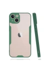 Mey İthalat®  iPhone 14 Plus Kılıf Platin Silikon - Yeşil