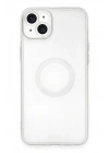Mey İthalat®  iPhone 14 Plus Kılıf Santa Lens Silikon - Şeffaf