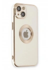 Mey İthalat®  iPhone 14 Plus Kılıf Store Silikon - Beyaz