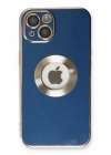 Mey İthalat®  iPhone 14 Plus Kılıf Store Silikon - Mavi
