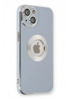 Mey İthalat®  iPhone 14 Plus Kılıf Store Silikon - Sierra Blue