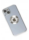 Mey İthalat®  iPhone 14 Plus Kılıf Store Silikon - Sierra Blue