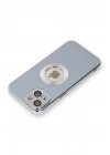 Mey İthalat®  iPhone 14 Plus Kılıf Store Silikon - Sierra Blue