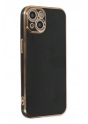 Mey İthalat®  iPhone 14 Plus Kılıf Volet Silikon - Siyah