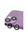 Mey İthalat®  iPhone 14 Plus Raze Metal Kamera Lens - Gümüş