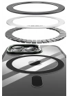 Mey İthalat®  iPhone 14 Pro Drop Magsafe Kapak - Titan Gri