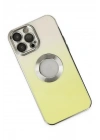 Mey İthalat®  iPhone 14 Pro Kılıf Best Silikon - Sarı