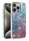Mey İthalat®  iPhone 14 Pro Kılıf Blade Aynalı Desenli Kapak - Desen 4
