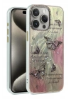 Mey İthalat®  iPhone 14 Pro Kılıf Blade Aynalı Desenli Kapak - Desen 6