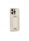 Mey İthalat®  iPhone 14 Pro Kılıf Coco Elit Kapak - Beyaz
