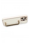 Mey İthalat®  iPhone 14 Pro Kılıf Coco Elit Kapak - Beyaz