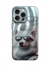 Mey İthalat®  iPhone 14 Pro Kılıf Crew Desenli Kapak - Köpek