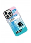 Mey İthalat®  iPhone 14 Pro Kılıf Estoril Desenli Kapak - Estoril - 1