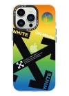Mey İthalat®  iPhone 14 Pro Kılıf Estoril Desenli Kapak - Estoril - 5