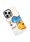 Mey İthalat®  iPhone 14 Pro Kılıf Estoril Desenli Kapak - Estoril - 6