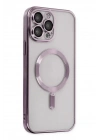 Mey İthalat®  iPhone 14 Pro Kılıf Kross Magneticsafe Kapak - Mor