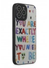 Mey İthalat®  iPhone 14 Pro Kılıf Mirror Desenli Kapak - Mirror - 10