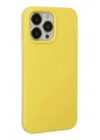 Mey İthalat®  iPhone 14 Pro Kılıf Nano içi Kadife Silikon - Sarı