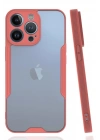 Mey İthalat®  iPhone 14 Pro Kılıf Platin Silikon - Pembe