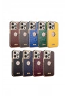 Mey İthalat®  iPhone 14 Pro Kılıf Snake Kapak - Bordo