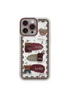 Mey İthalat®  iPhone 14 Pro Kılıf Sweet Desenli Silikon Kapak - Şeffaf