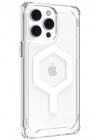 Mey İthalat®  iPhone 14 Pro Kılıf Uag Plyo Magneticsafe Silikon - Şeffaf