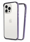 Mey İthalat®  iPhone 14 Pro Land Bumper Koruma Kapak - Derin Mor