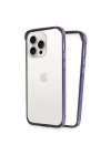 Mey İthalat®  iPhone 14 Pro Land Bumper Koruma Kapak - Derin Mor