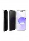 Mey İthalat®   iPhone 14 Pro Max Bilvis 5in1 5D Magic Hayalet Cam Ekran Koruyucu - Siyah