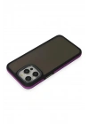 Mey İthalat®  iPhone 14 Pro Max Harvel Kapak - Derin Mor