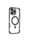 Mey İthalat®  iPhone 14 Pro Max Hilton Magsafe Kapak - Siyah
