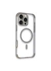 Mey İthalat®  iPhone 14 Pro Max Hilton Magsafe Kapak - Titan Gri