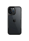 Mey İthalat®  iPhone 14 Pro Max Kılıf Boyi Silikon Kapak - Siyah