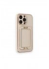 Mey İthalat®  iPhone 14 Pro Max Kılıf Coco Elit Kapak - Gold