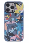 Mey İthalat®  iPhone 14 Pro Max Kılıf  Desenli Kapak -  Pembe - 1