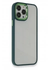 Mey İthalat®  iPhone 14 Pro Max Kılıf Dora Kapak - Haki Yeşil