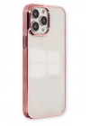 Mey İthalat®  iPhone 14 Pro Max Kılıf Element Silikon - Pembe