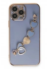 Mey İthalat®  iPhone 14 Pro Max Kılıf Esila Silikon - Gri