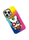 Mey İthalat®  iPhone 14 Pro Max Kılıf Estoril Desenli Kapak - Estoril - 10