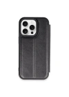 Mey İthalat®  iPhone 14 Pro Max Kılıf Flip Cover - Siyah