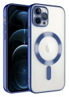 Mey İthalat®  iPhone 14 Pro Max Kılıf Kross Magneticsafe Kapak - Lacivert