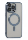 Mey İthalat®  iPhone 14 Pro Max Kılıf Kross Magneticsafe Kapak - Sierra Blue